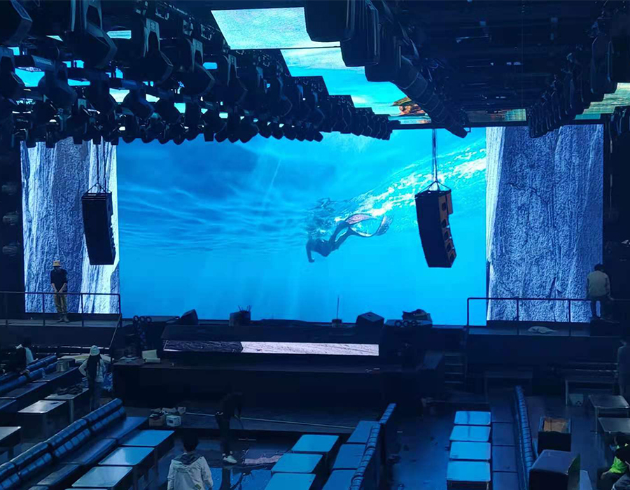 山東 菏澤 G+酒吧 常規(guī)p4和p5 196平+透明屏50平