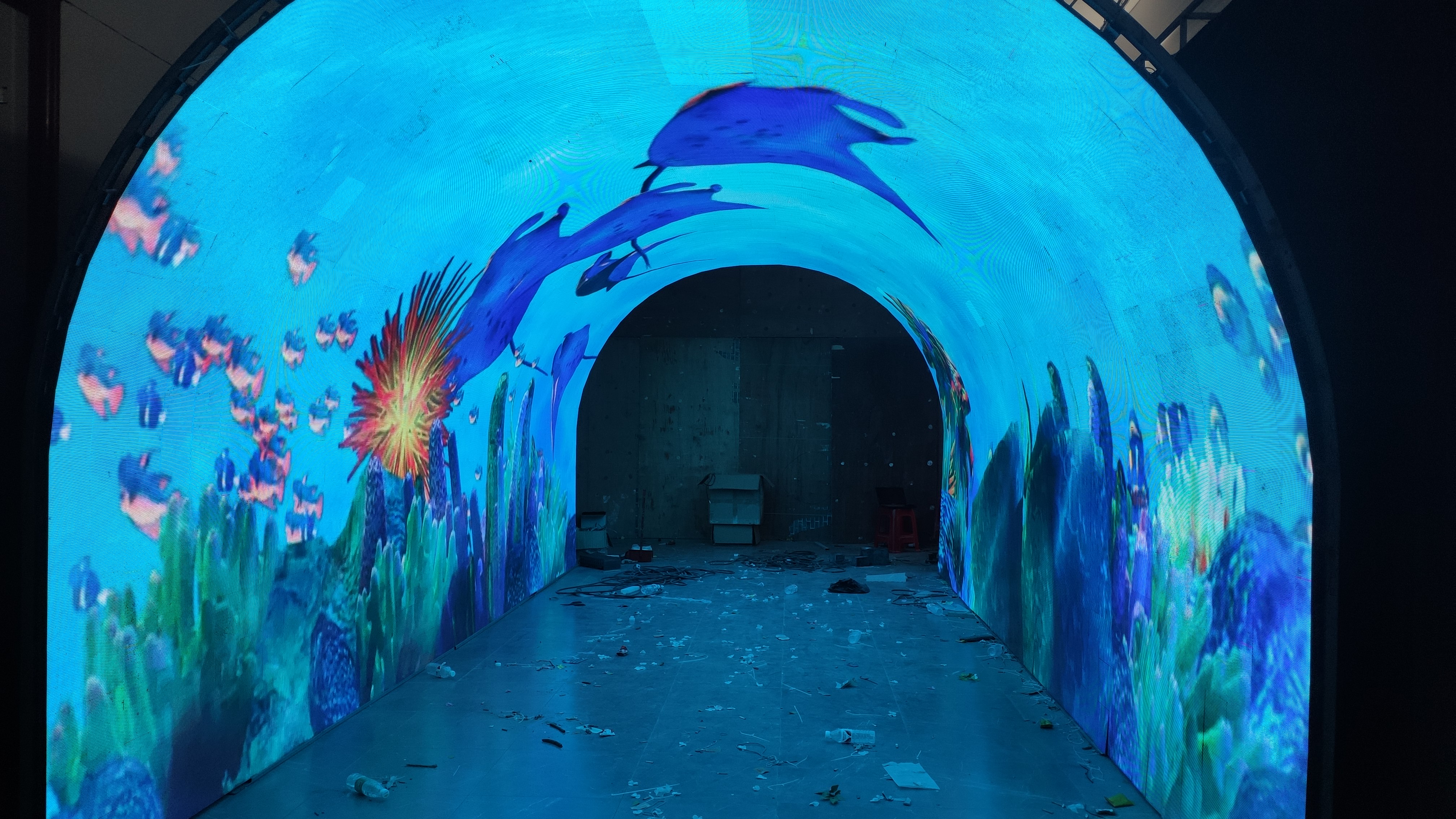 廣西貴港P3   60平方隧道屏