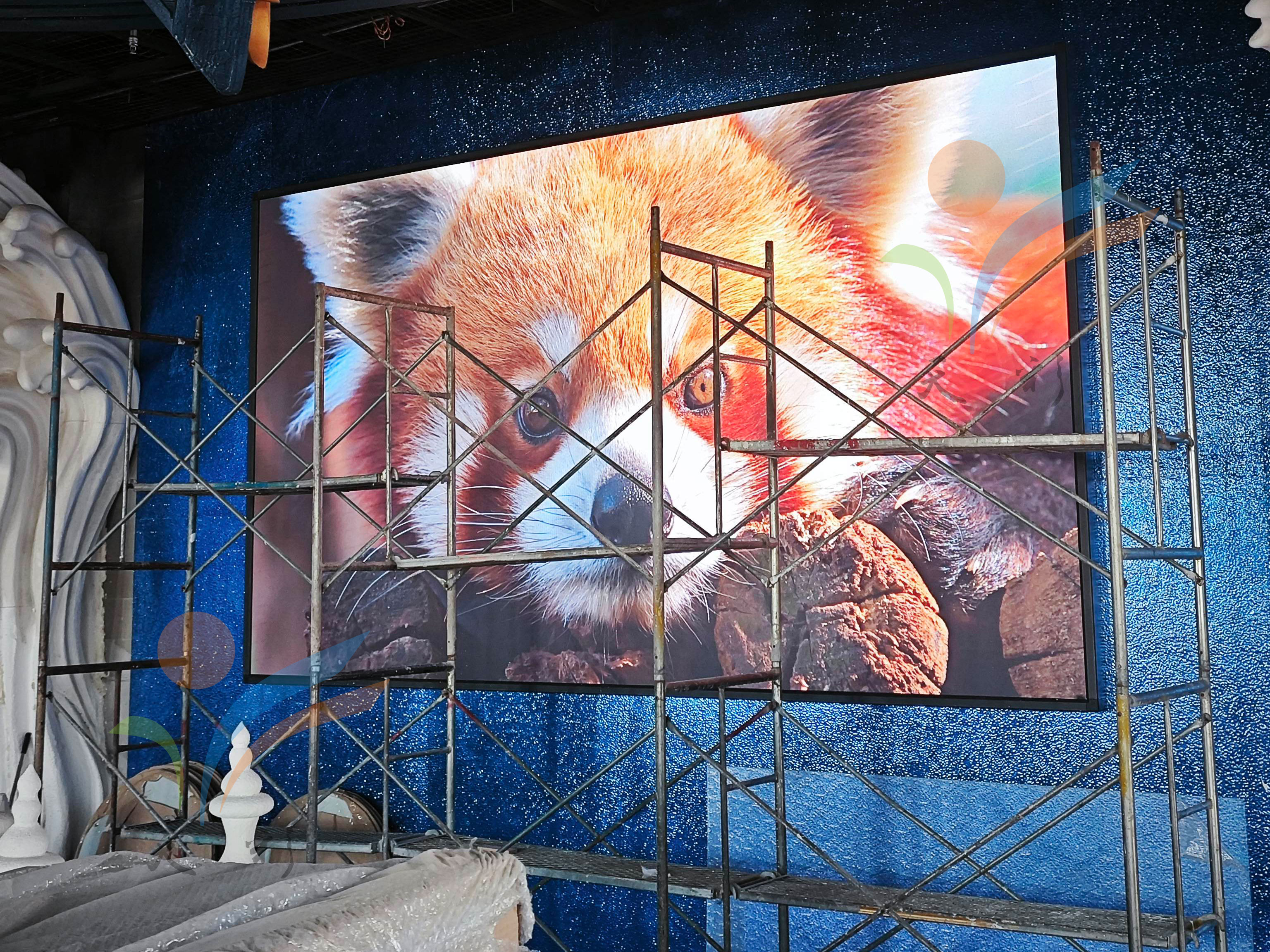 江蘇揚州某酒店安裝48.1平方米P3 LED顯示屏案例